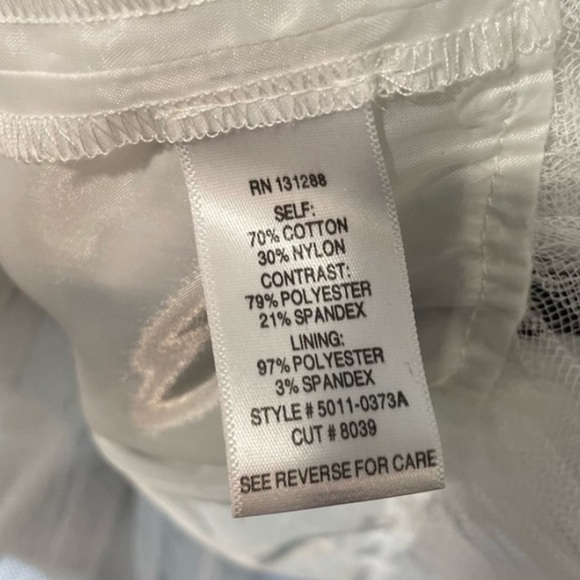 INSPIRE ME Junior Girls Lace Formal Dress Sleeveless Size 7 - Picture 5 of 7